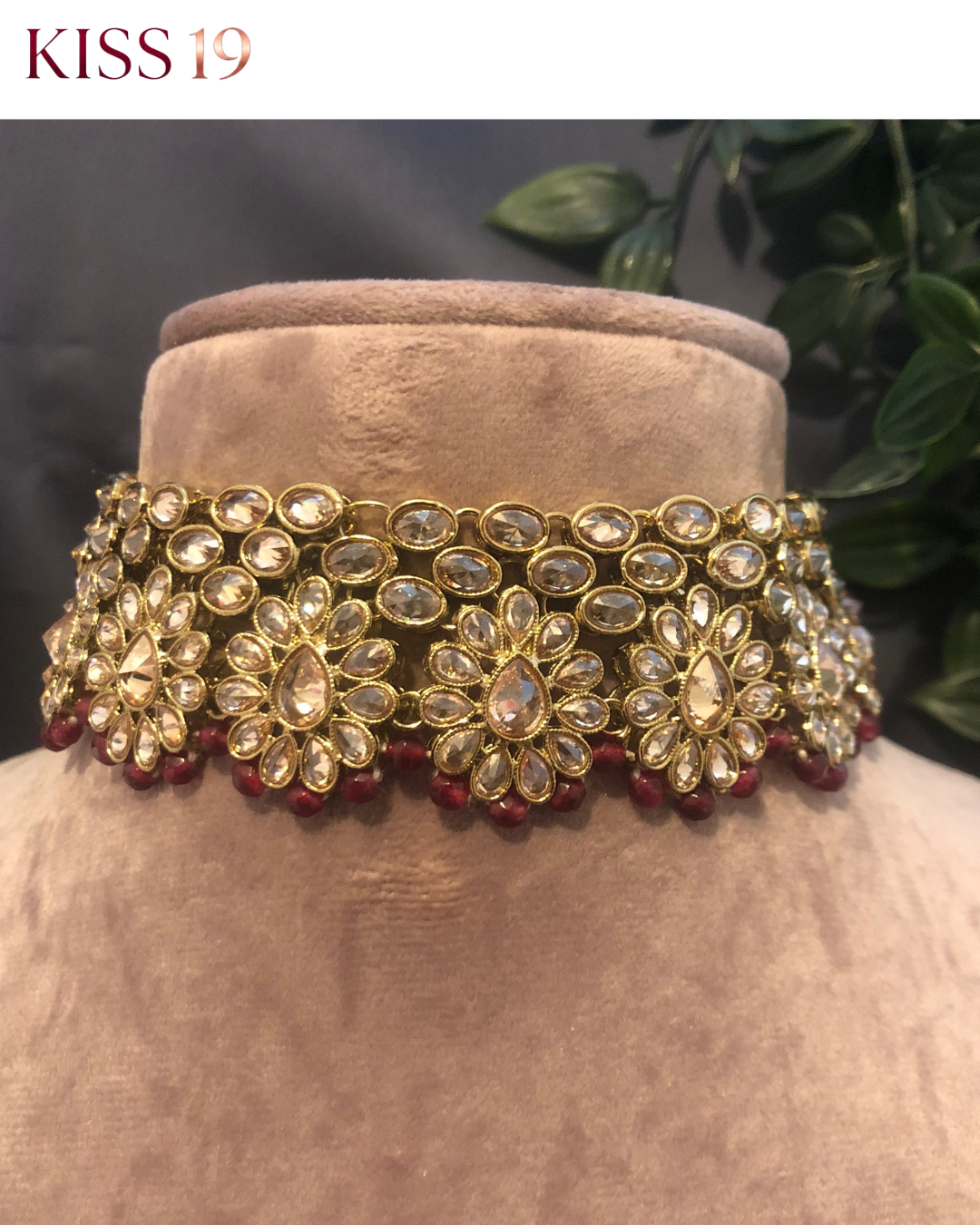 The Kensington Ruby Choker Set
