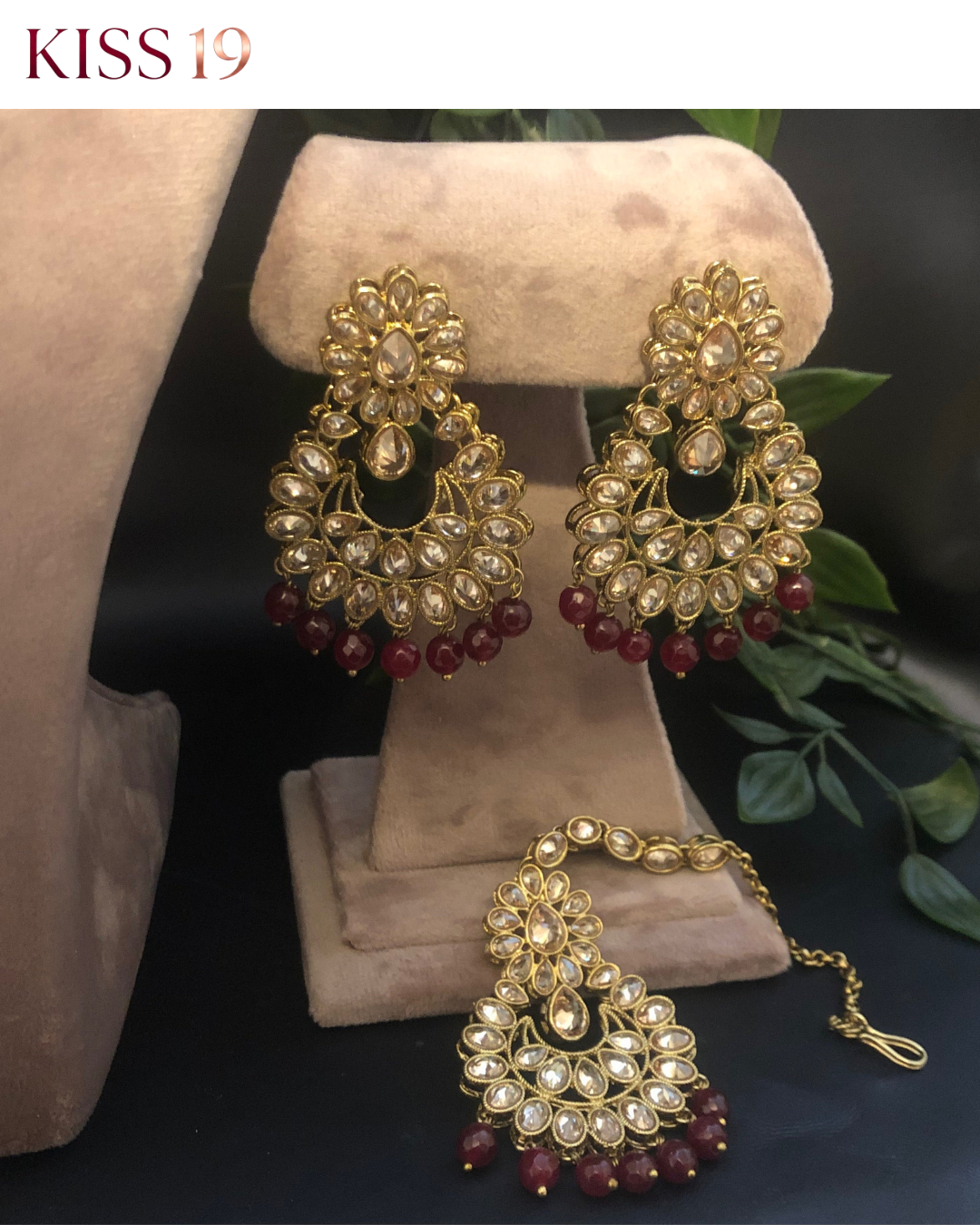 The Kensington Ruby Choker Set