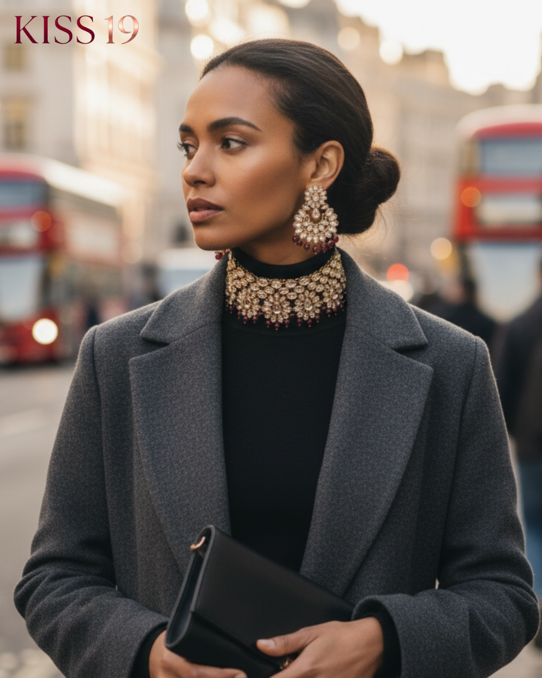 The Kensington Ruby Choker Set