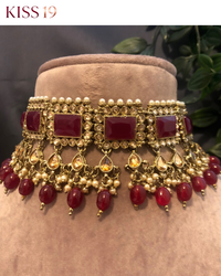 The Kensington Royal Ruby Choker Set