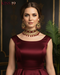 The Kensington Royal Ruby Choker Set
