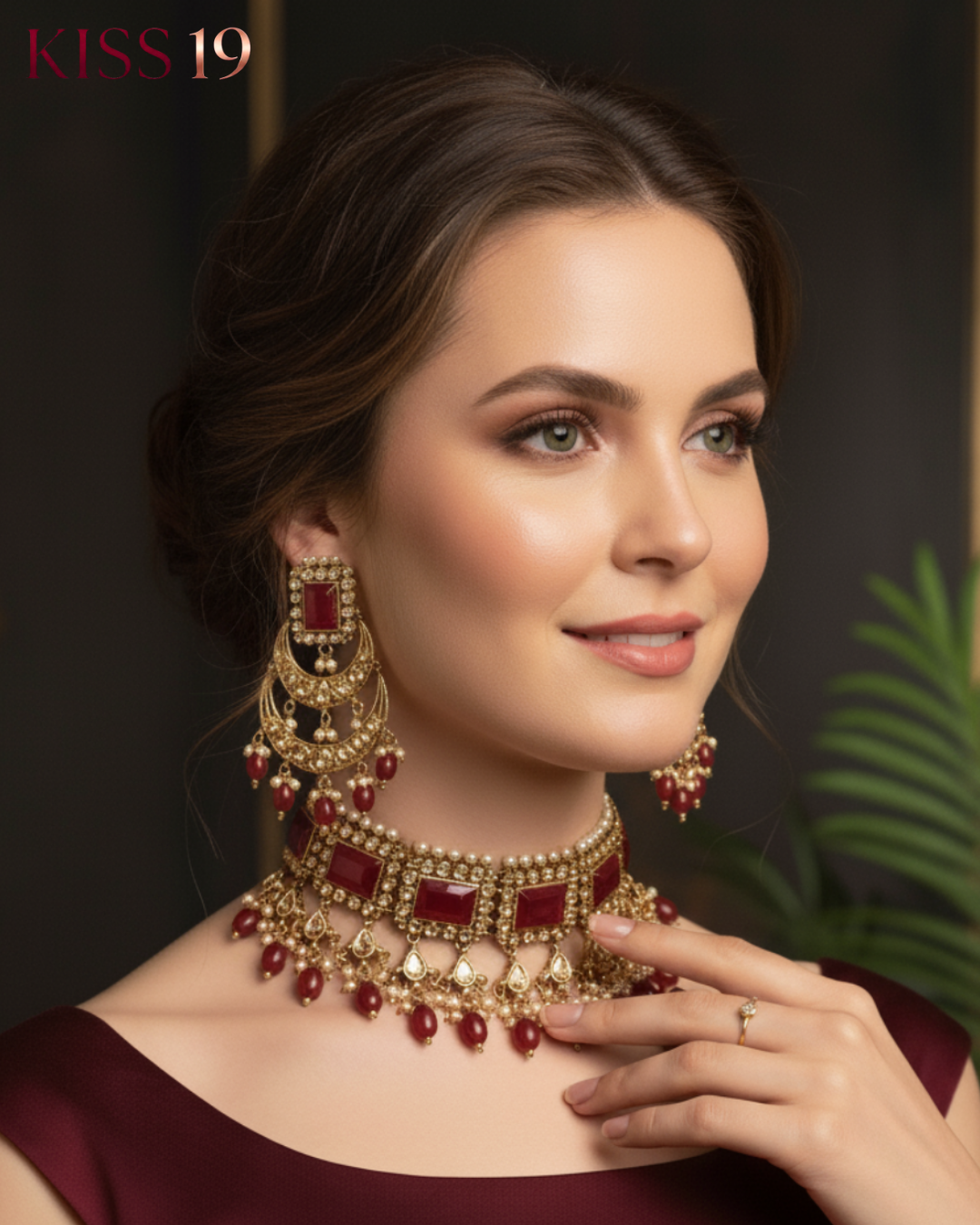 The Kensington Royal Ruby Choker Set