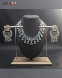 The Mayfair Ice Collection – Necklace, Earrings & Head Piece Set