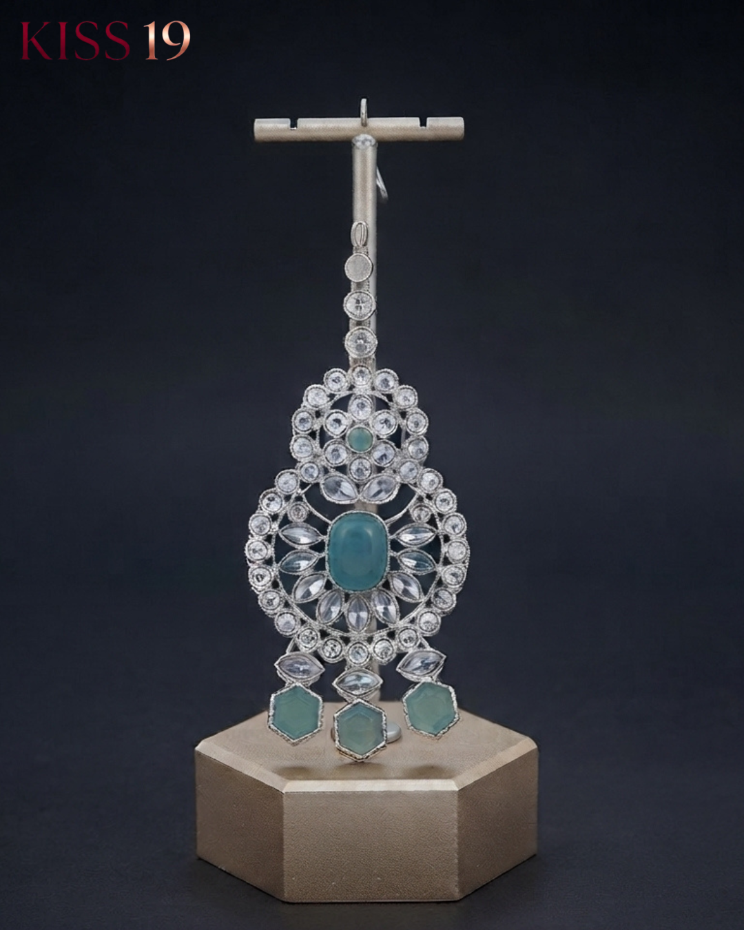 The Mayfair Ice Collection – Necklace, Earrings & Head Piece Set