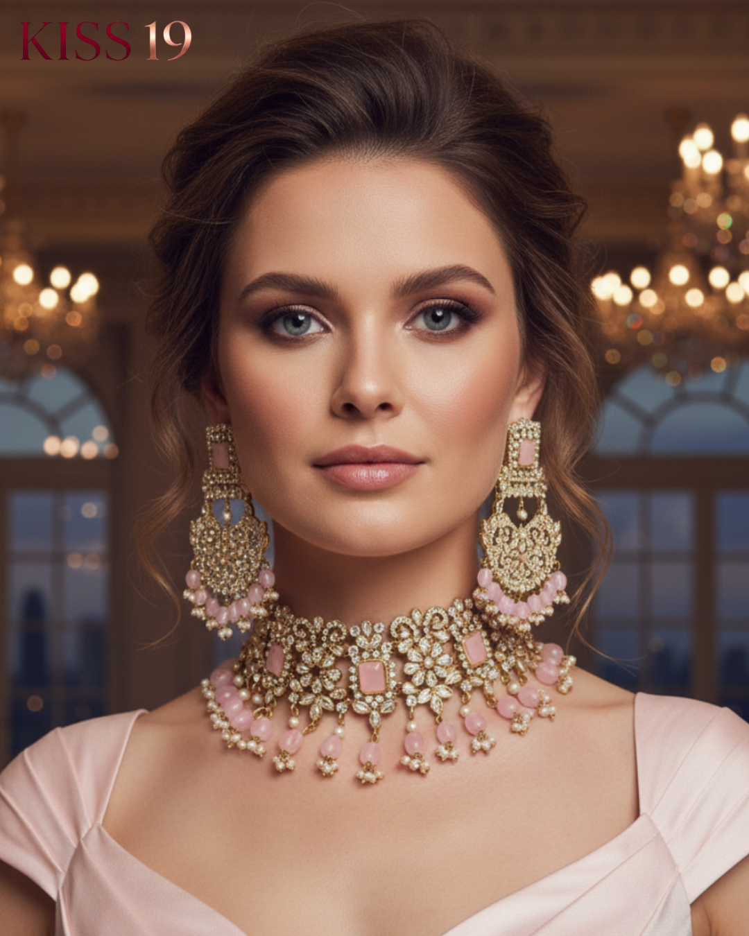 The Kensington Garden Rose Choker Set